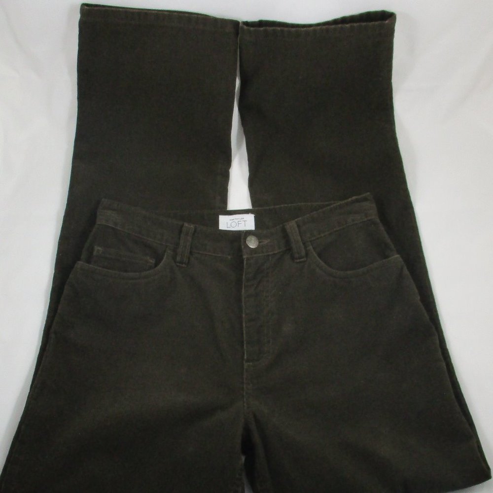 Ann Taylor Loft Brown Corduroy Pants